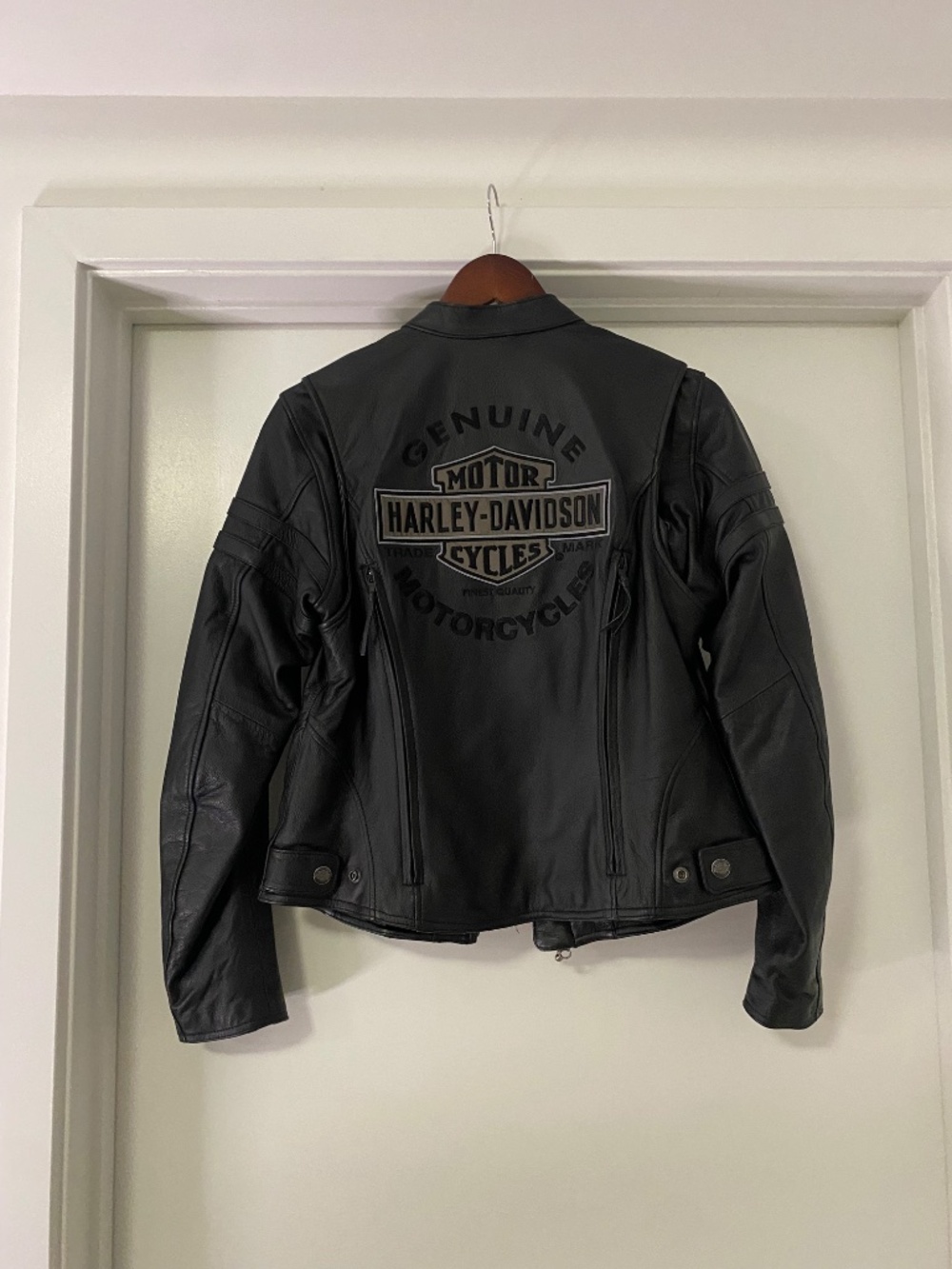 WOMEN'S WILLIE G AURORAL II 3-IN-1 LEATHER RIDING JACKET- Size Medium